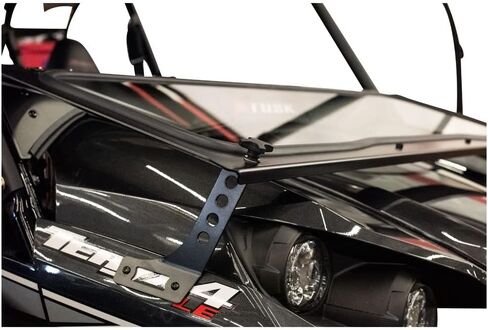 Tusk UTV Folding Glass Windshield with Windshield Wiper Compatible with Kawasaki Teryx4 800 2016-2025 in Saudi Arabia