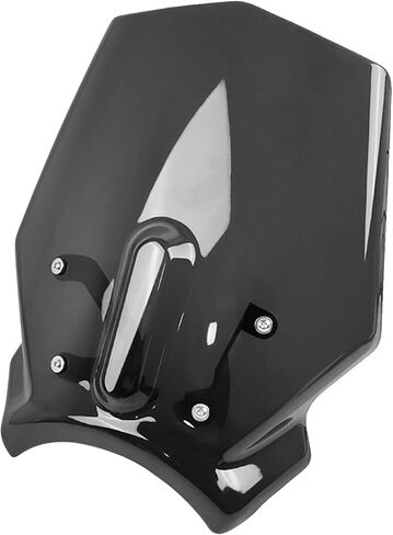 Motorcycle Windscreen Windshield Front Deflector Fairing Replacement for Honda CB650R CB 650R 2024 2025 PC Windscreen Double Bubble (Black) in Saudi Arabia