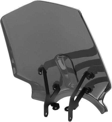 Motorcycle Windscreen Windshield Front Deflector Fairing Replacement for Honda CB650R CB 650R 2024 2025 PC Windscreen Double Bubble (Black) in Saudi Arabia