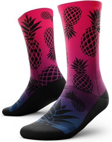 Outway Novelty Crew Socks for Men & Women, Breathable Comfort, Moisture-Wicking Athletic Calf Sock with Arch Support in Kuwait