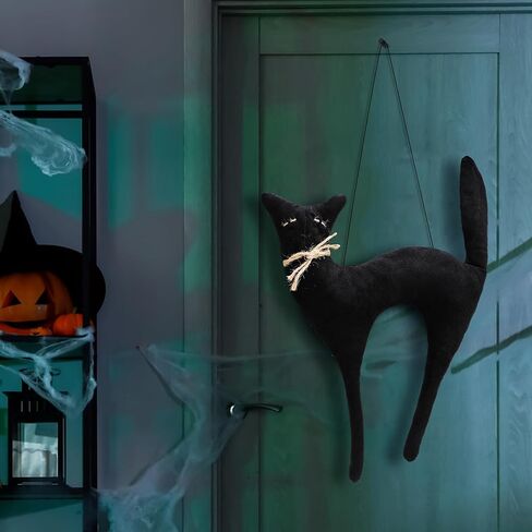 Suhine 12 Inch Vintage Halloween Decorations Witch Shoes Retro Primitive Halloween Witch Boot Decor Halloween Ornaments for Farmhouse Halloween Wall Door Indoor Outdoor Decoration in Saudi Arabia