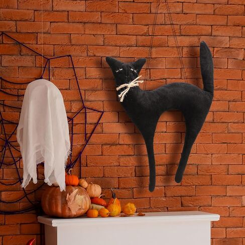 Suhine 12 Inch Vintage Halloween Decorations Witch Shoes Retro Primitive Halloween Witch Boot Decor Halloween Ornaments for Farmhouse Halloween Wall Door Indoor Outdoor Decoration in Saudi Arabia