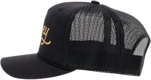HOOEY OG Adjustable Snapback Hat - Trucker Hat for Men & Women with Mesh Back, 5 Panel Baseball Cap w/Rope Detail, OSFA in Saudi Arabia