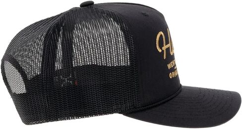 HOOEY OG Adjustable Snapback Hat - Trucker Hat for Men & Women with Mesh Back, 5 Panel Baseball Cap w/Rope Detail, OSFA in Saudi Arabia