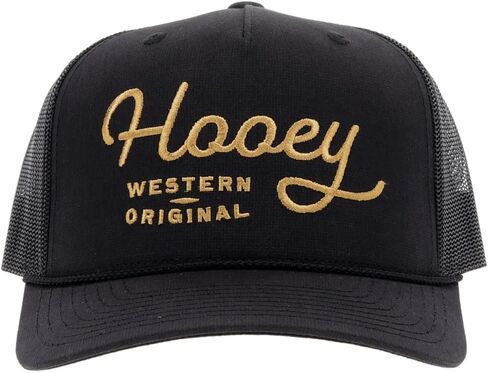 HOOEY OG Adjustable Snapback Hat - Trucker Hat for Men & Women with Mesh Back, 5 Panel Baseball Cap w/Rope Detail, OSFA in Saudi Arabia