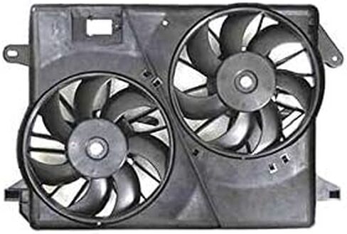 مجموعة مروحة الرادياتير المزدوجة - متوافقة مع 2011-2018 دودج تشالنجر 5.7L / 6.1L / 6.4L V8 in Saudi Arabia
