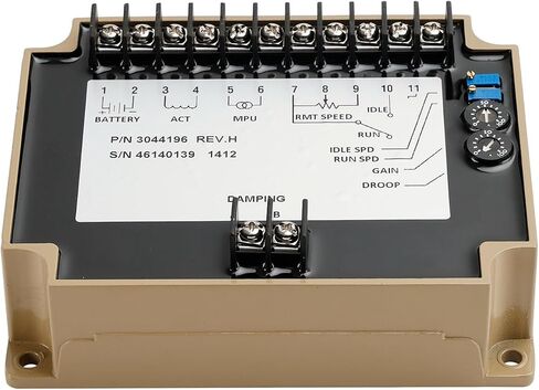 151068202 Electronic Speed Controller Governor Fit for Cummins 12-24V EFC 3044196 in Saudi Arabia