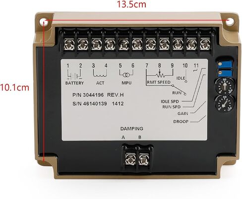 151068202 Electronic Speed Controller Governor Fit for Cummins 12-24V EFC 3044196 in Saudi Arabia