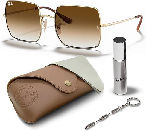 Ray-Ban RB1971 SQUARE 1971 CLASSIC Square Shaped Sunglasses for Men & Women with Official RAYBAN Eyewear Kit in Saudi Arabia