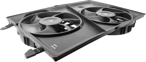 Radiator Dual Cooling Fan Assembly Compatible with 2008-2017 Buick Enclave 2009-2017 Chevrolet Traverse 2007-2017 GMC Acadia 2007-2010 Saturn Outlook GM3115219 in Saudi Arabia