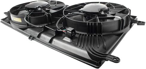 Radiator Dual Cooling Fan Assembly Compatible with 2008-2017 Buick Enclave 2009-2017 Chevrolet Traverse 2007-2017 GMC Acadia 2007-2010 Saturn Outlook GM3115219 in Saudi Arabia