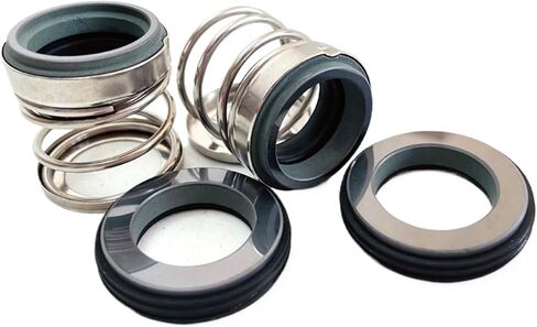 BIA-55 Mechanical Seals -BIA Single Spring Elastomer Rubber Seal Shaft Size 55mm (Material: SIC/SIC/VIT) in Saudi Arabia
