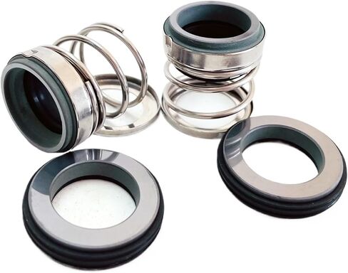 BIA-55 Mechanical Seals -BIA Single Spring Elastomer Rubber Seal Shaft Size 55mm (Material: SIC/SIC/VIT) in Saudi Arabia