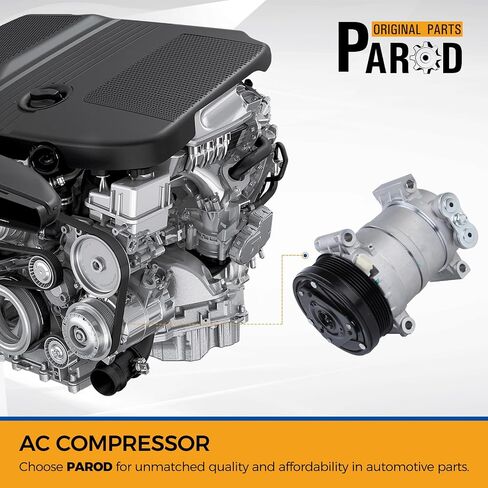 PAROD CO20151C A/C Compressor Fit for Cadillac Escalade, Chevy Blazer C1500 Suburban C2500 C3500HD K1500 K2500 K3500 P30 S10 Silverado Sonora Tahoe GMC Jimmy Sonoma Yukon Hombre Oldsmobile Bravada in Saudi Arabia