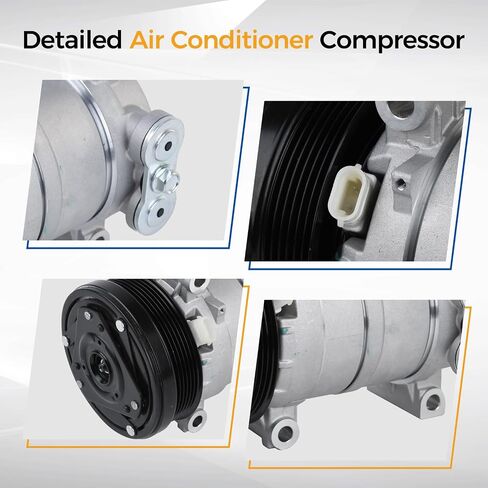 PAROD CO20151C A/C Compressor Fit for Cadillac Escalade, Chevy Blazer C1500 Suburban C2500 C3500HD K1500 K2500 K3500 P30 S10 Silverado Sonora Tahoe GMC Jimmy Sonoma Yukon Hombre Oldsmobile Bravada in Saudi Arabia