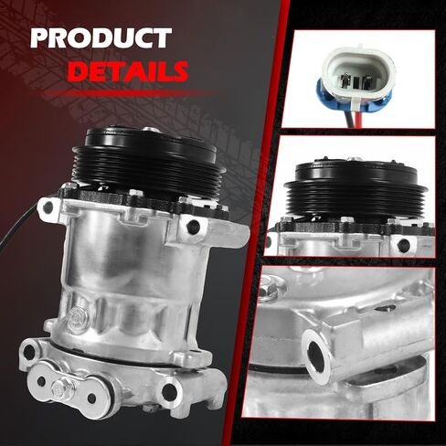 AC Compressor Fit for C1500 /C2500 /C3500 /K1500 /K2500 /K3500, for Silverado Suburban Tahoe Yukon 1996-1999, Air Condition Compressor with Clutch Replace for 1136557 1136519 in Saudi Arabia