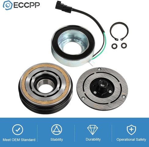 ECCPP A/C قابض الضاغط 2018-2020 مناسب لفورد F-150 3.3L 2015-2017 مناسب لفورد F-150 3.5L قابض تيار متردد للتبريد السريع in Saudi Arabia