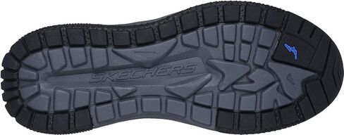Skechers - مقاس مريح للرجال: حذاء Meroe - Pikeman سهل الارتداء، اللون أسود، المقاس: 10 XW US in Kuwait
