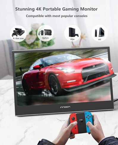 INNOCN 15.6 inch Portable Monitor Touchscreen PF15 Pro for Laptop FHD 1080P USB C HDMI External Display Travel Second Monitor for MacBook Windows Tablets Android Chrome PS4 Switch Mini PC in Kuwait