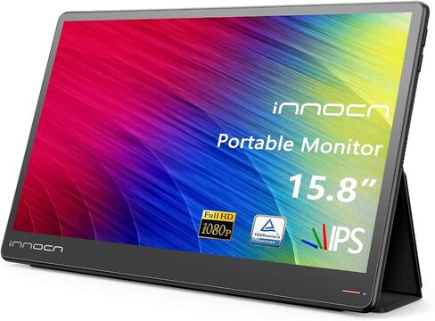 INNOCN 15.6 inch Portable Monitor Touchscreen PF15 Pro for Laptop FHD 1080P USB C HDMI External Display Travel Second Monitor for MacBook Windows Tablets Android Chrome PS4 Switch Mini PC in Kuwait