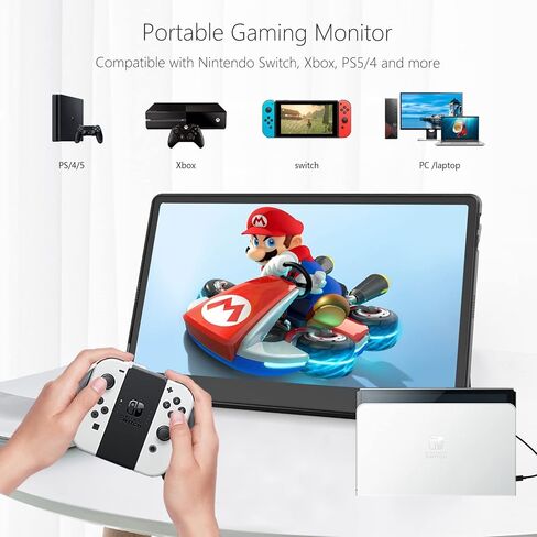 INNOCN 15.6 inch Portable Monitor Touchscreen PF15 Pro for Laptop FHD 1080P USB C HDMI External Display Travel Second Monitor for MacBook Windows Tablets Android Chrome PS4 Switch Mini PC in Kuwait