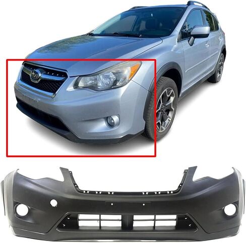 FitParts متوافق مع غطاء المصد الأمامي Subaru XV Crosstrek 2013 2014 2015. جديد ومعد وجاهز للطلاء. سو1000172 57704FJ011 in Saudi Arabia
