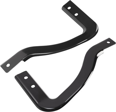 مجموعة دعامات المصد الأمامي من KUAFU متوافقة مع 2009-2014 Ford F150 Lincoln Mark LT 9L3Z5D059AA، 9L3Z5D058AA، FO1066177، FO1067177 للسائق والراكب من جانب الفولاذ المطلي بمسحوق أسود in Saudi Arabia