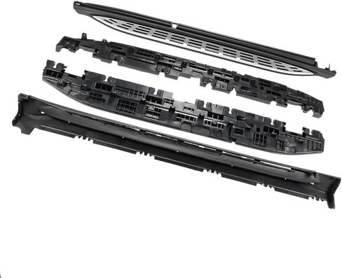 Side Step Running Boards Nerf Bars Compatible with 2020 2021 2022 2023 2024 Mercedes Benz W167 GLE350 GLE450 SUV, Not Fit Coupe,Silver in Saudi Arabia
