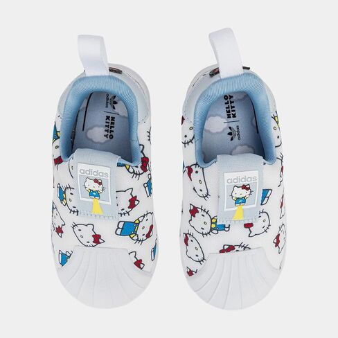 adidas Hello Kitty x Superstar 360 Infant Toddler Lifestyle Shoes (White/Blue) in Saudi Arabia