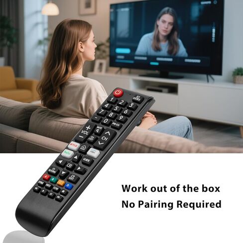 Universal Remote for All Samsung TV Remote, Replacement Compatible for All Samsung Smart TV, LED, LCD, HDTV, 3D Smart TVs Models, Series TVs in Kuwait