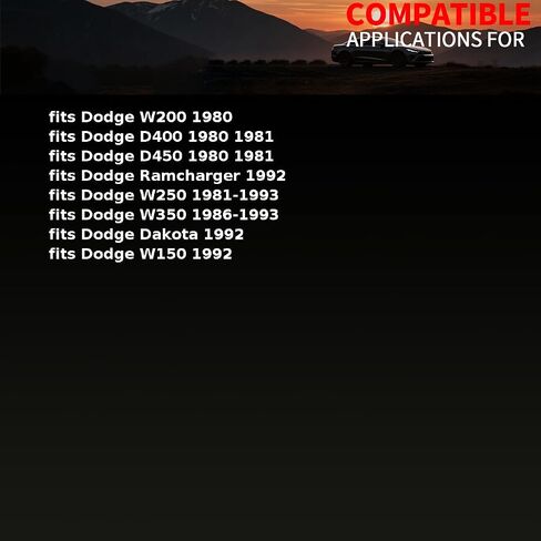 نقل حالة الإخراج رمح الختم الأمامي يناسب دودج D400 ، D450 ، داكوتا ، Ramcharger ، W150 1980 1981 1982 1983 1984 1985 1986 1987 1988 1989 1990 1991 1992 1 قطعة in Saudi Arabia