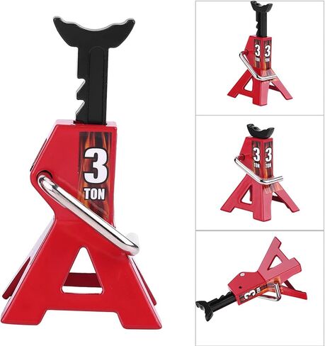 6 Ton 3 Ton Metal Simulation Jack Stand for D90 Axial Wraith SCX10 1/10 RC Crawler Car in Saudi Arabia
