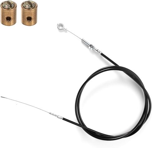 Throttle Cable for Go Kart, 71 Inch Throttle Cable Casing with 2pcs Cable Ends Throttle Cable Repair Kit Compatible with Predator Go Kart 212cc Engine GX160 GX200 Go Cart Accelerator in Saudi Arabia