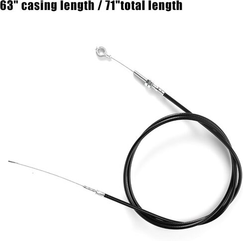 Throttle Cable for Go Kart, 71 Inch Throttle Cable Casing with 2pcs Cable Ends Throttle Cable Repair Kit Compatible with Predator Go Kart 212cc Engine GX160 GX200 Go Cart Accelerator in Saudi Arabia