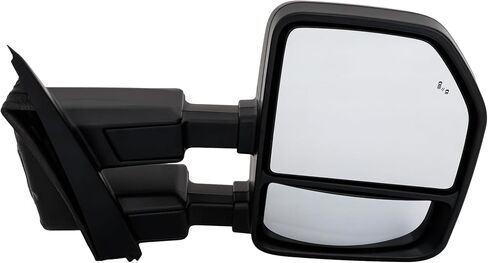 مرآة سحب ساخنة جانبية من Kool Vue لسيارة Ford F-250، F-350، F-450 Super Duty 2021-2022، مرآة النقطة العمياء للسيارة، مزخرفة in Saudi Arabia