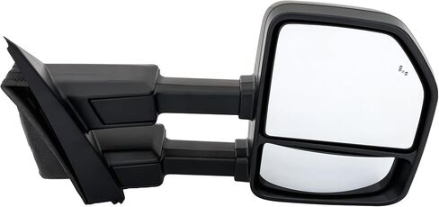 مرآة سحب ساخنة جانبية من Kool Vue لسيارة Ford F-250، F-350، F-450 Super Duty 2021-2022، مرآة النقطة العمياء للسيارة، مزخرفة in Saudi Arabia