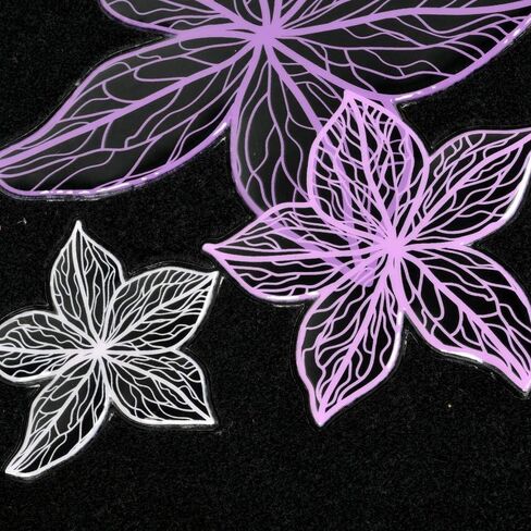 BDK Pretty Rugs Design Carpet Car Floor Mats for Auto Van Truck SUV-4 Pieces Front & Rear Full Set with Rubber Backing-Universal Fit, Pink Flower Lines (MT-538) in Saudi Arabia