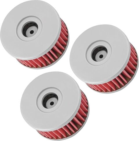 Caltric 3 Pack Oil Filter Compatible with Suzuki 350 Dr350 Dr-350 Dr350Se 1990-1999 in Saudi Arabia
