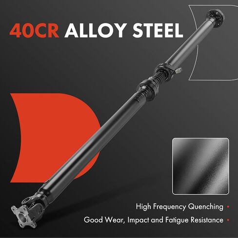 A-Premium Rear Complete Drive Shaft Prop Shaft Driveshaft Assembly Compatible with Hyundai Santa Fe 2009, AWD, Automatic Transmission, Replace# 49300-2B510, 493002B510 in Saudi Arabia