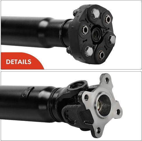 A-Premium Rear Complete Drive Shaft Prop Shaft Driveshaft Assembly Compatible with Hyundai Santa Fe 2009, AWD, Automatic Transmission, Replace# 49300-2B510, 493002B510 in Saudi Arabia