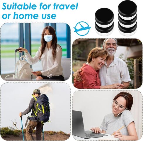5PCS Small Pill Box, Portable Round Pill Case, Daily Mini Pills Organizer for Purse Pocket, Travel Medicine Dispenser Container for Vitamin Medication Fish Oil Supplement in Saudi Arabia