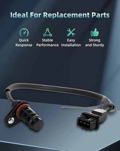 SCITOO 39180-25300 Crankshaft Position Sensor 2PCS Fit for 2010-2014 for Hyundai for Santa Fe 2006-2014 for Hyundai Sonata in Saudi Arabia