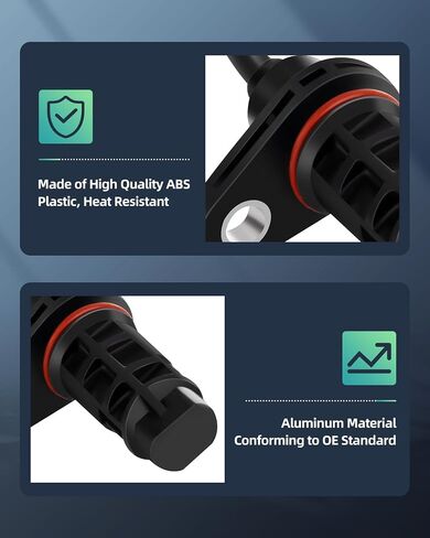 SCITOO 39180-25300 Crankshaft Position Sensor 2PCS Fit for 2010-2014 for Hyundai for Santa Fe 2006-2014 for Hyundai Sonata in Saudi Arabia
