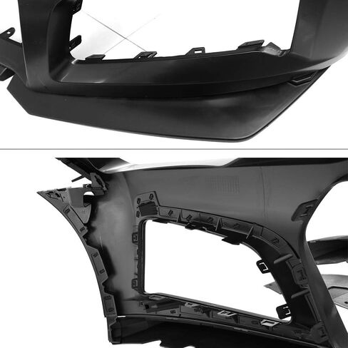 غطاء المصد الأمامي ومصابيح الضباب متوافق مع 2014-2015 Chevy Camaro، ZL1 Style Black PP Front Lip Spoiler Bumper Bumper Bumper بواسطة IKON MOTORSPORTS in Saudi Arabia