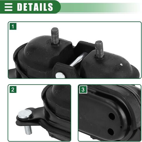 Motoforti Engine Motor Mount, Engine Mounting, for CHEVROLET Impala 2005-2016, No.10419763, Black in Saudi Arabia