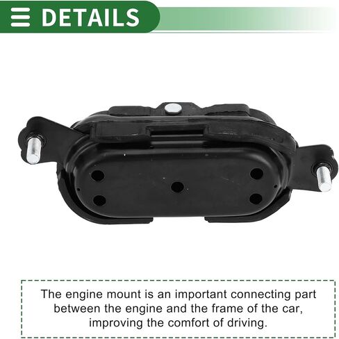 Motoforti Engine Motor Mount, Engine Mounting, for CHEVROLET Impala 2005-2016, No.10419763, Black in Saudi Arabia