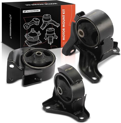حامل محرك المحرك A-Premium ومجموعة حامل ناقل الحركة المتوافقة مع Kia Sportage 2005-2010 وHyundai Tucson 2005-2009، 2.0 لتر، ناقل حركة أوتوماتيكي، مجموعة 3 قطع، استبدال # 219102E002، 219102E500 in Saudi Arabia