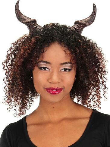 elope Small Beast Horns - Lightweight Plastic with Adjustable Straps, One Size Fits Most in Saudi Arabia