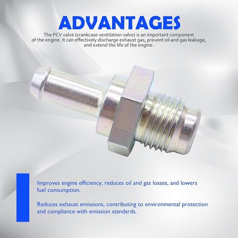 PCV Valve Compatible with Lexus HS250h 2010, Scion tC 2005-2010, xB 2008-2012, Toyota Camry 2002-2011, Corolla 2009-2012, Highlander 2001-2007, Matrix 2009-2013, RAV4, Solara in Saudi Arabia