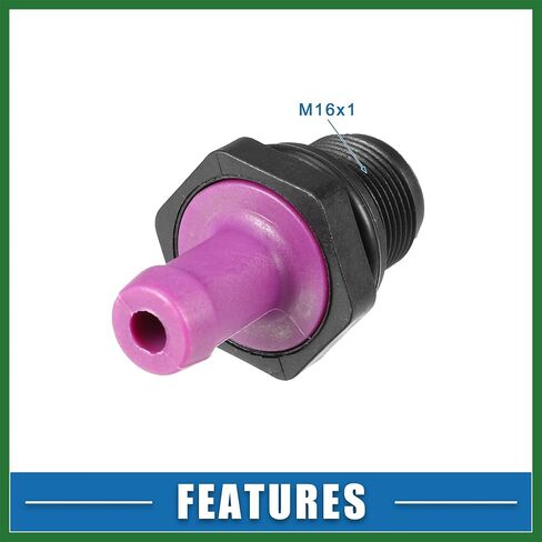 Motoforti PCV Valve Grommet Exhaust Positive Crankcase Ventilation Fittings No.118105H71A for Nissan Versa Kicks Purple and Black Long-lasting in Saudi Arabia